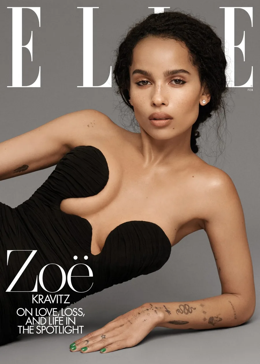 ELLE cover: Zoë Kravitz